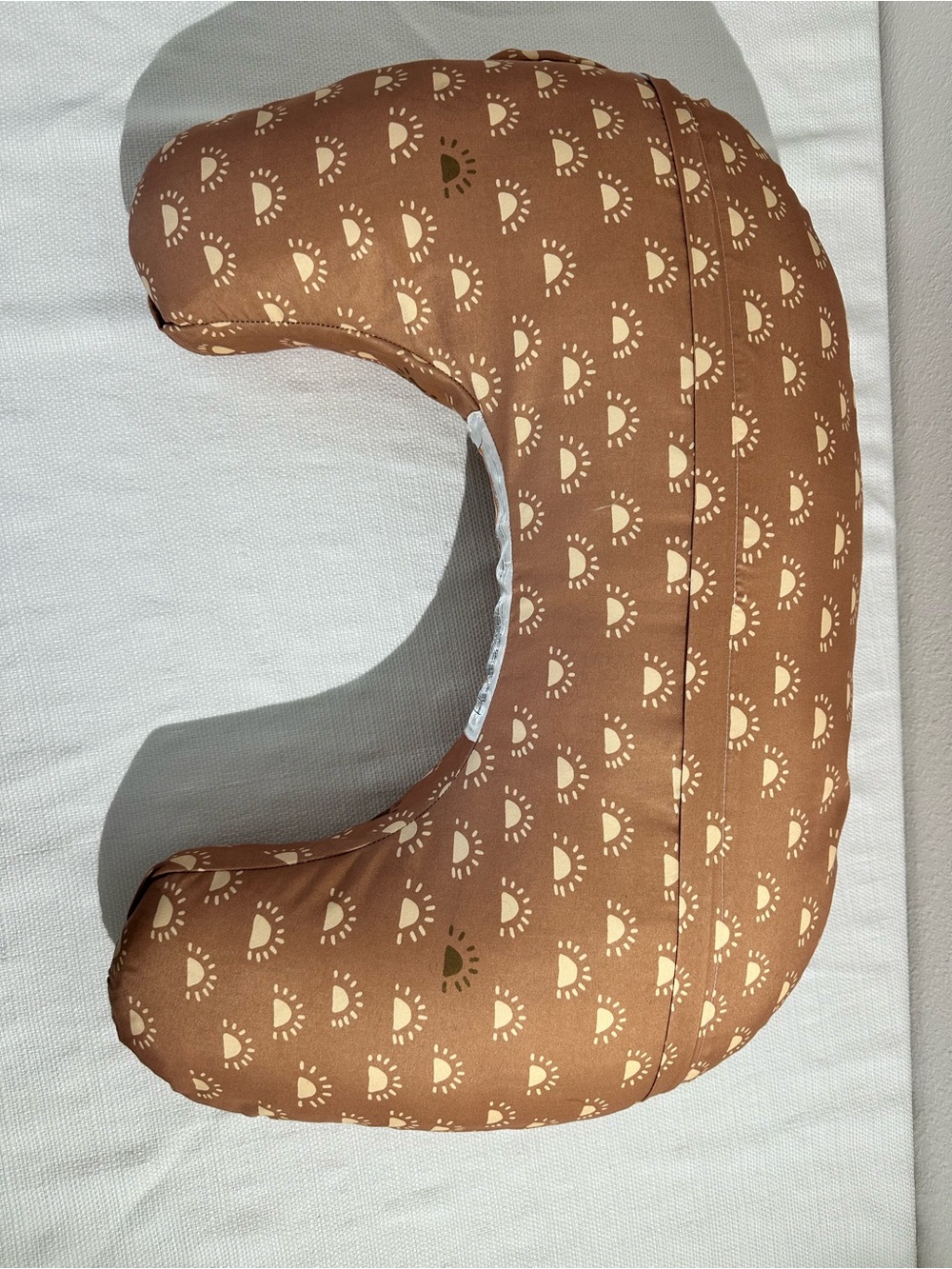 Boppy Terracotta Sun Pattern Nursing & Support Pillow